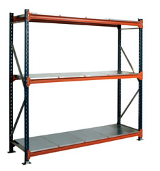 Longspan Galvanised Shelving Starter Bay