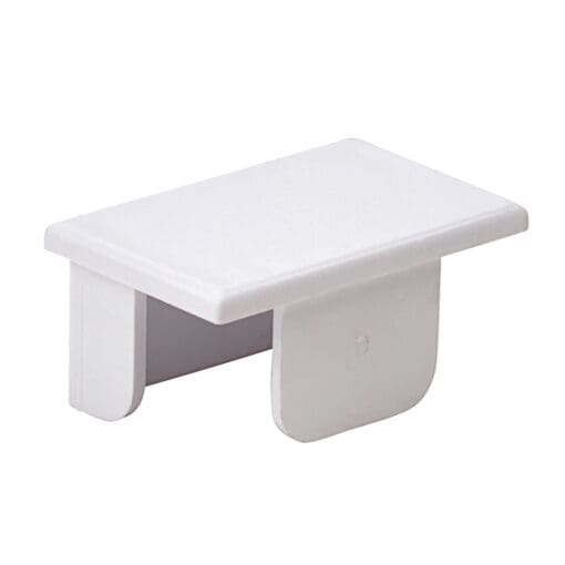 10x Marco Mini Trunking End Cap - 16 x 25mm - White 113564