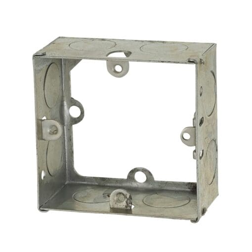 10x 35mm 1 Gang Flush Extension Box 136456