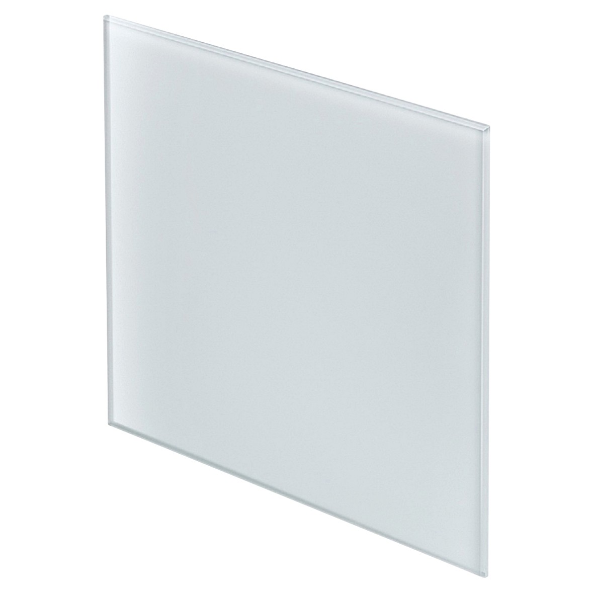 Awenta Trax Front Panel Extractor Fan Cover - 5"/125mm - Frozen Gl 249661