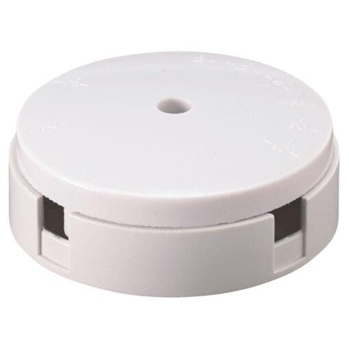 5x Crabtree Capital 20A 4 Way Adaptable Junction Box - 75mm Diam - Whi 312452