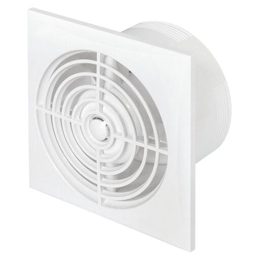 Awenta Silence Extractor Fan with Terminal Block - 4"/100mm - Whit 416111