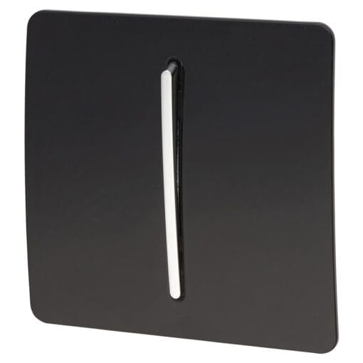 Trendi 1 Gang 3 Way Intermediate Switch - Black 643798