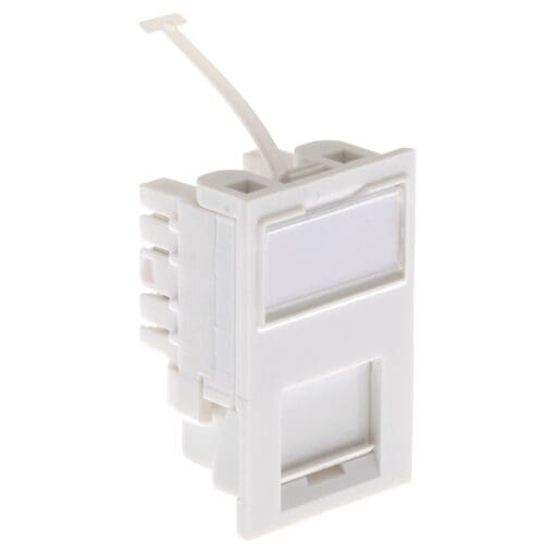 10x Low Profile Module Cat5e LJ6C Unshielded PCB White 660548