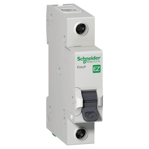 5x Schneider Easy9 50A Single Pole MCB - Type C 790963