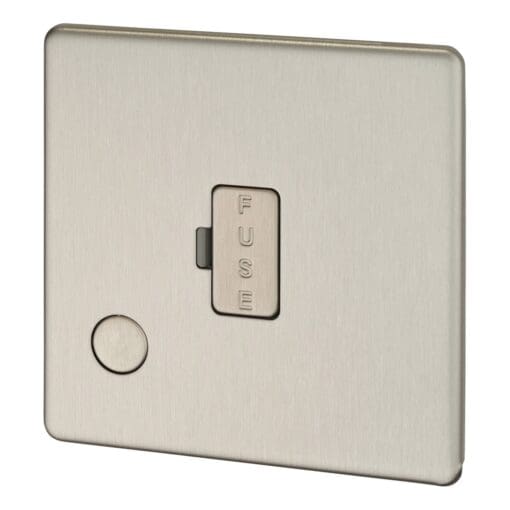 BG Screwless Flatplate 13A Fused Unswitched Connection Unit with Cable 830741