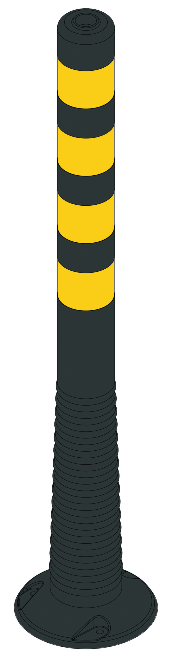 Flexible Delineator Safety Post